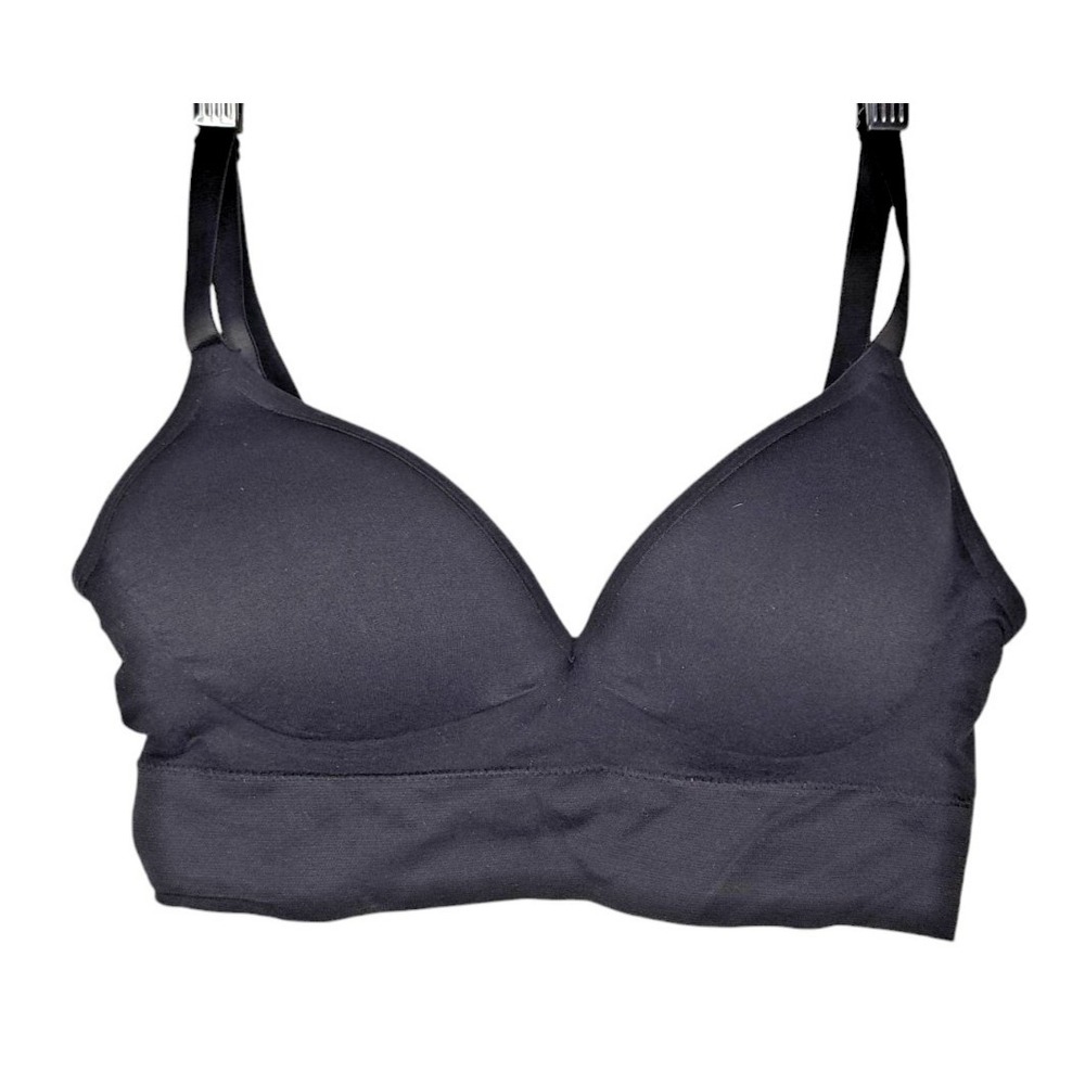 DIP Women's Black Molded Padded Bra Size‎ Large